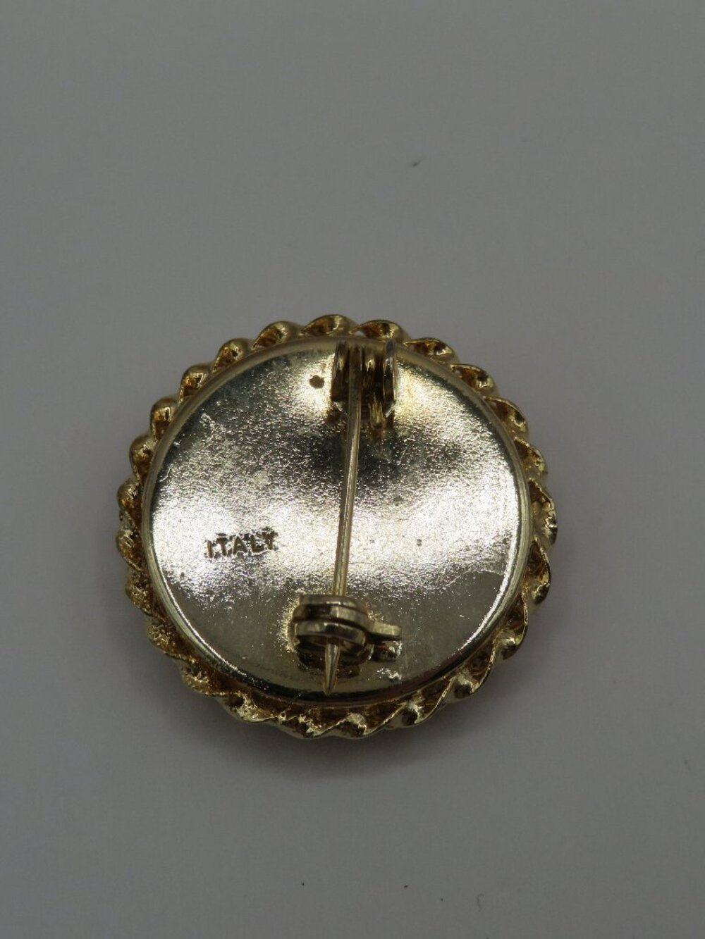 Vintage Italy Micro Mosaic Floral Brooch - Picture 8 of 10